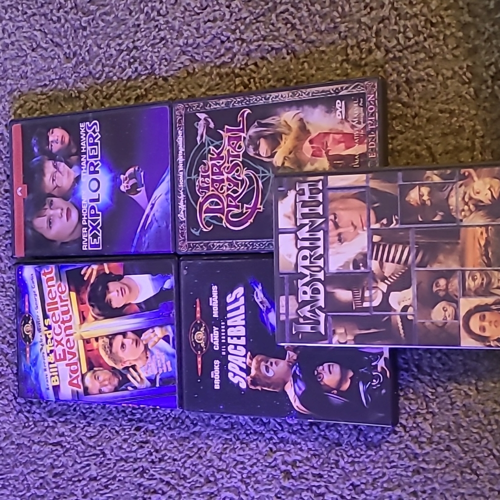 Bundle of 5 DVDs